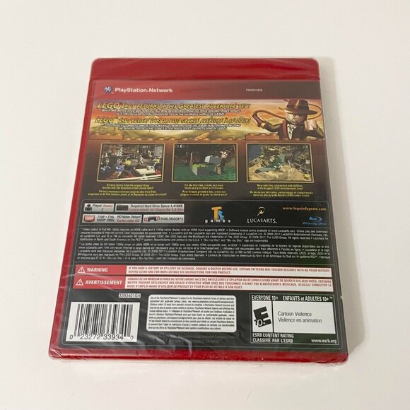PS3 Lego Indiana Jones 2 The Adventure Continues Video Game Sealed - Picture 2 of 13